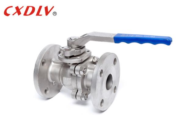 High Pressure 2 Piece Ball Valve Manual JIS 20K CF8 Stainless Steel Gas