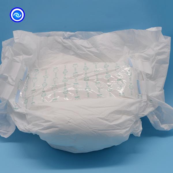 Printed Absorbent Incontinence Diapers for Adults Large Size Cotton Nappies