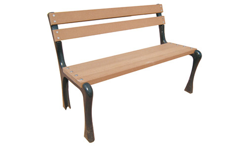 Low-carbon Durable WPC Outdoor Furniture , Wood Garden Leisure Chair
