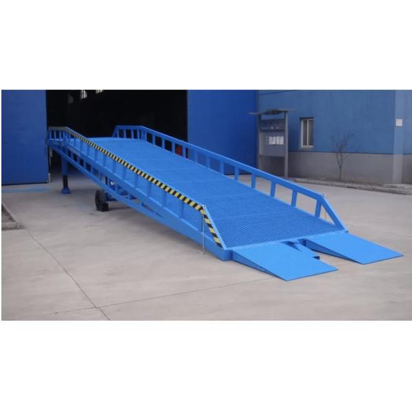 Регулируемая пандус для погрузки DCQY20-0.5 Синие гигантские гидравлические нивелировщики доков