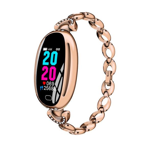 smart bracelet with heart rate blood pressure Female Lady Exclusive Bracelet Luxury Watch Band Smart Bracelet Fitness Tr