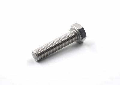 ASME B18.2.1 Stainless Steel Hex Head Screws For Food Processing Machines