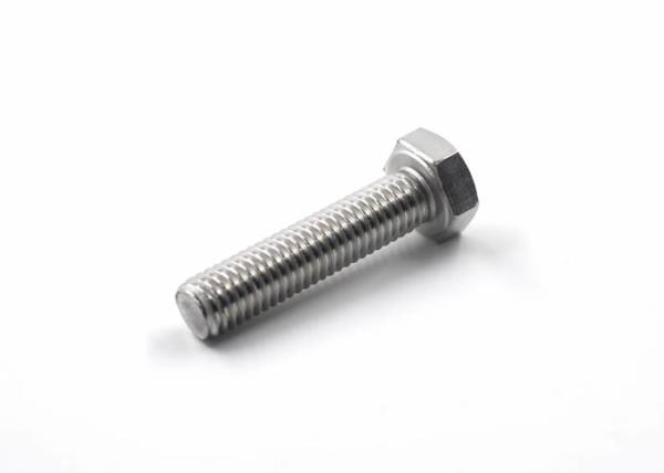ASME B18.2.1 Stainless Steel Hex Head Screws For Food Processing Machines