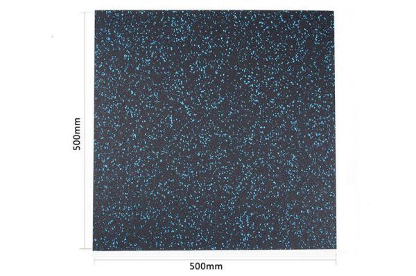 Floor Sports 1.5cm Gym Interlocking Rubber Tiles / Mat