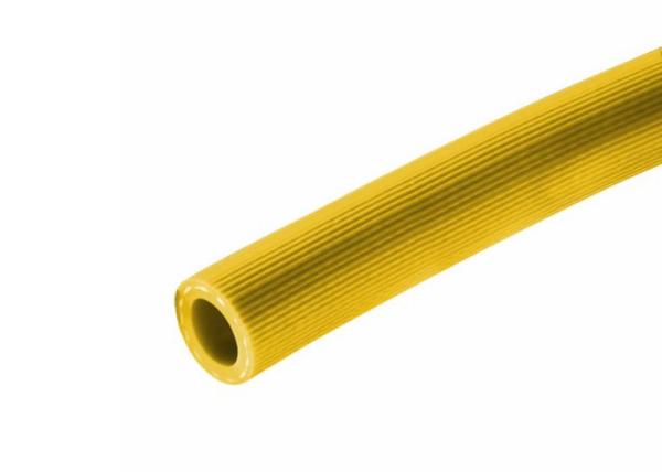 Ribbed Cover PVC Spray Hose / Flexible Fiber Braided Reinforced Air Gas Pipe Tube