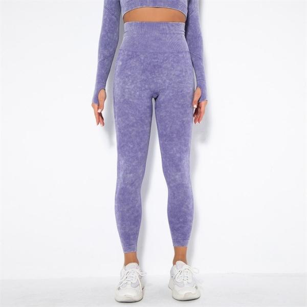 Помытые брюки спортзала разминки добычи гетры батта Scrunch спортзала безшовные большие