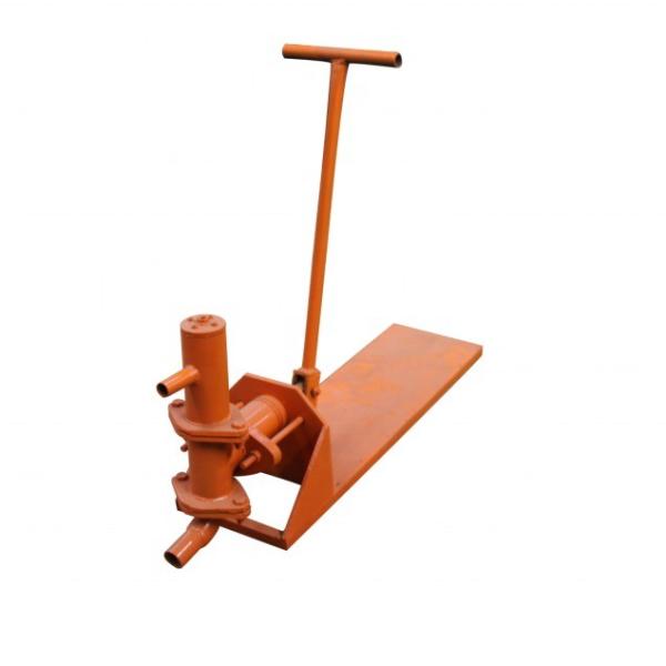 Single Cylinder Piston Sand Concrete Manual Grouting Pump with 45 kg Weight Capacity