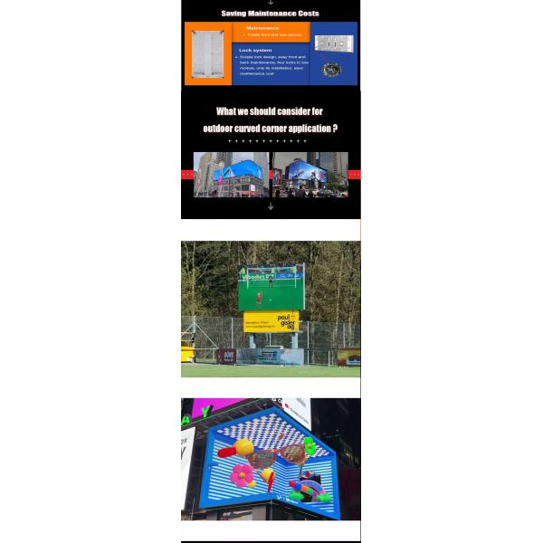 Mall Advertising Campaign Large Led Display Screen P3.91 Outdoor