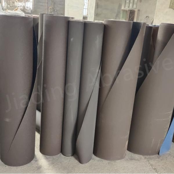 Resin-Over-Resin Cotton Abrasive Cloth Roll Grit size 40-240 for OEM X Aluminium Oxide