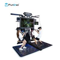 equipamento para múltiplos jogadores do parque temático do simulador FPS do tiro da máquina de jogo de 0.8kw 9D VR
