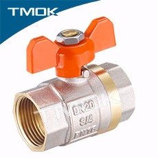 1/2 Inch BSPT Male X Female Thread Double Union Forged Cryogenic Brass Ball Valve
