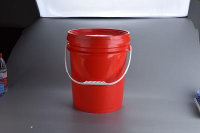 18L Customizable Plastic Paint Bucket For Chemical Packaging With Various Sizes Available