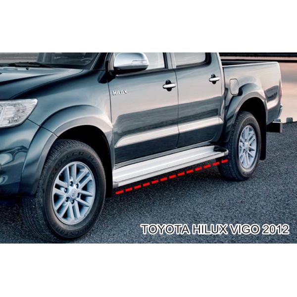 OE Style Side Step Bars Running Boards for TOYOTA HILUX VIGO 2009 and 2012
