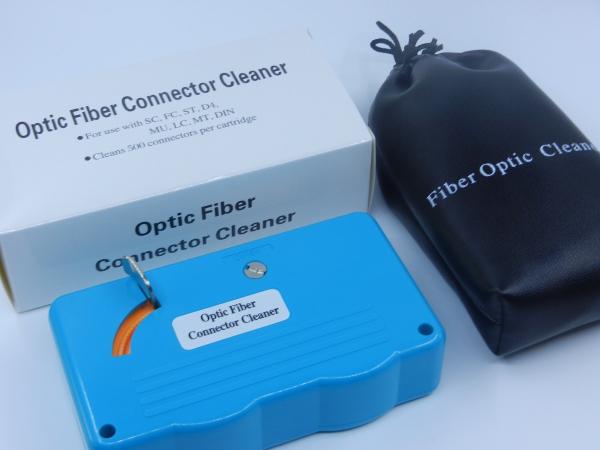 Tape Type Optical Connector Cleaner , Repeatable Fiber Optic Ferrule Cleaner