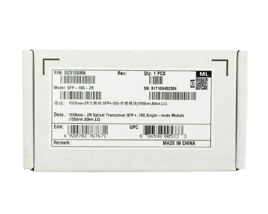 Huawei SFP-10G-ZR Optical Transceiver Module 10G SFP+ Module with 80 km Cable Distance 1550nm Wavelength for Single-Mode Fiber