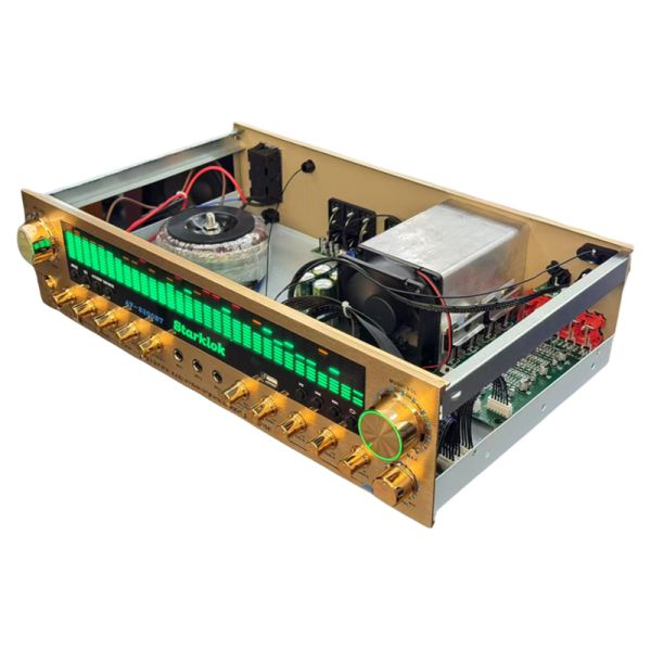 2000W 6 (5.1) Channel Home Amplifier with Plastic Metal Aluminum Alloy Construction