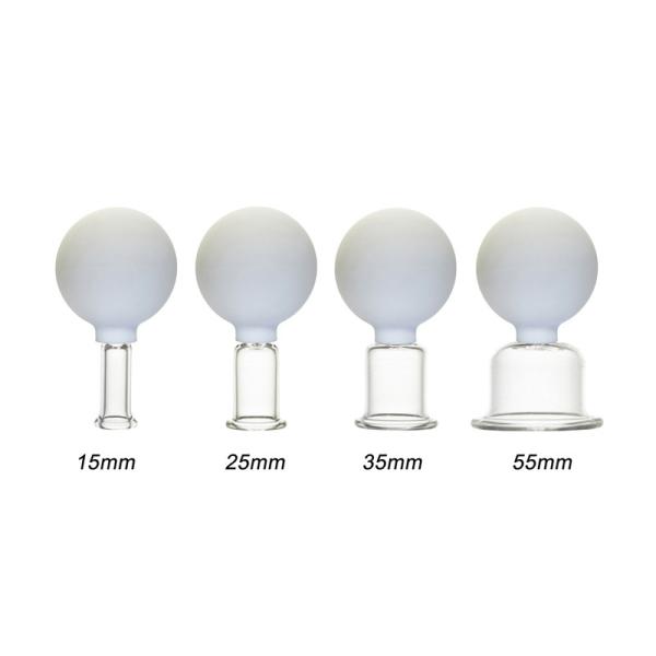 silicone facial emagrecedor chinês do silicone 4-Piece da massagem do corpo das celulites de 15/25/35/55mm grupo colocando do anti