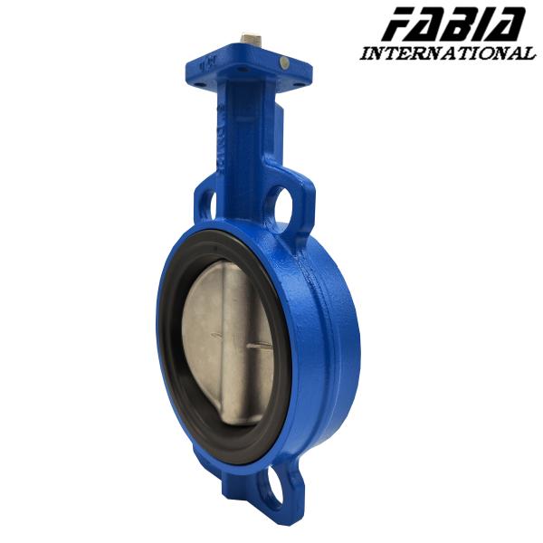 DN150 válvula de borboleta industrial com anel de vedação EPDM e placa de aço inoxidável