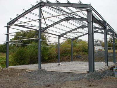 Sistemas de quadro claros do aço estrutural para construções de aço industriais, construção do armazém