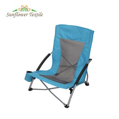 Cadeira de praia de dobramento de acampamento baixo Seat impermeável ultraleve que Backpacking com suporte de copo