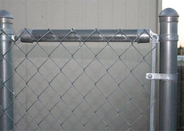 Galvanized chain link fence( diamond wire mesh), PVC Coated Chain mesh Fence
