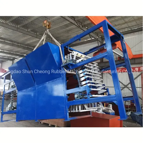 Automatic Grade Vertical Structure Batch off Cooler for Rubber Sheet