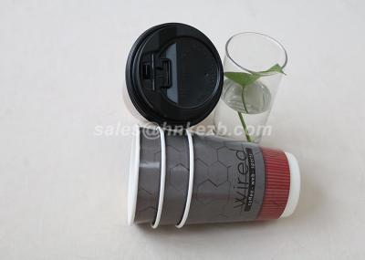 Take Out Vending Paper Cups , Insulated Hot Coffee Cups For Public Place