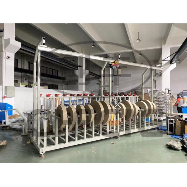 High Output CE Certified Paper Tube Core Winding Machine with PLC Control System
