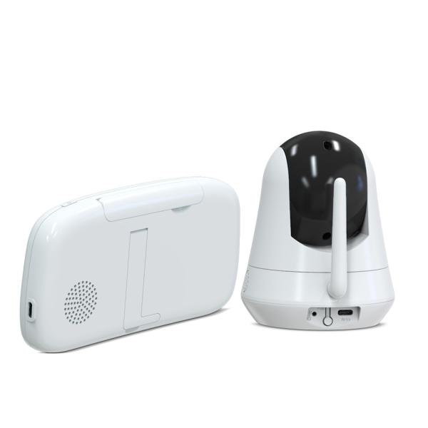 5 Inch HD Baby Monitor with 5000mAh Battery and Two-Way Audio