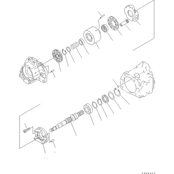 708-1L-00300 R7081L00300 708-1L-01310 708-1L-04010 Для бульдозера Komatsu D275AX-5 Гидравлическое рабочее оборудование