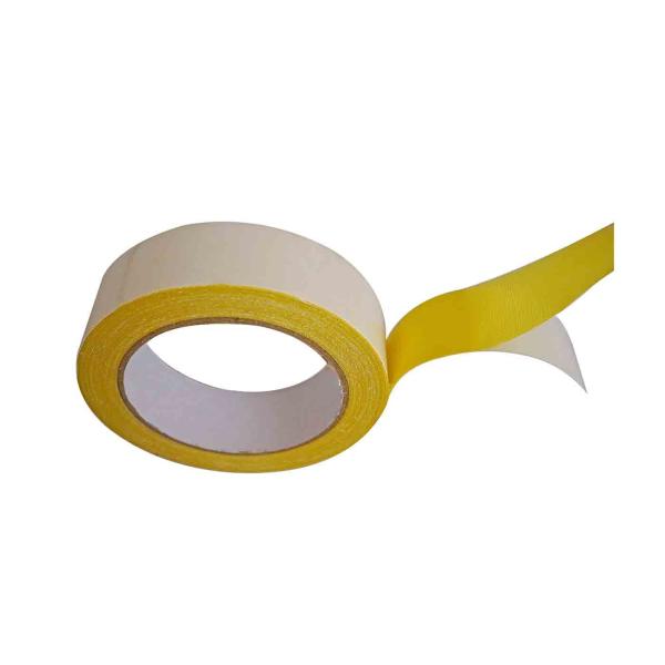 Wholesale Unique Yellow Adhesive Carpet Tape With Fabric Cloth Backing