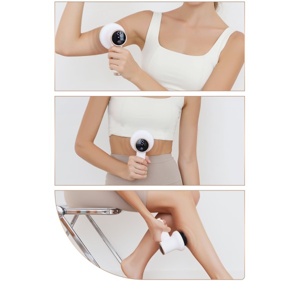 Cordless Handheld Massager with Deep Tissue Percussion Massager 9 Adjustable Speed Modes Body Massager Factory Customization