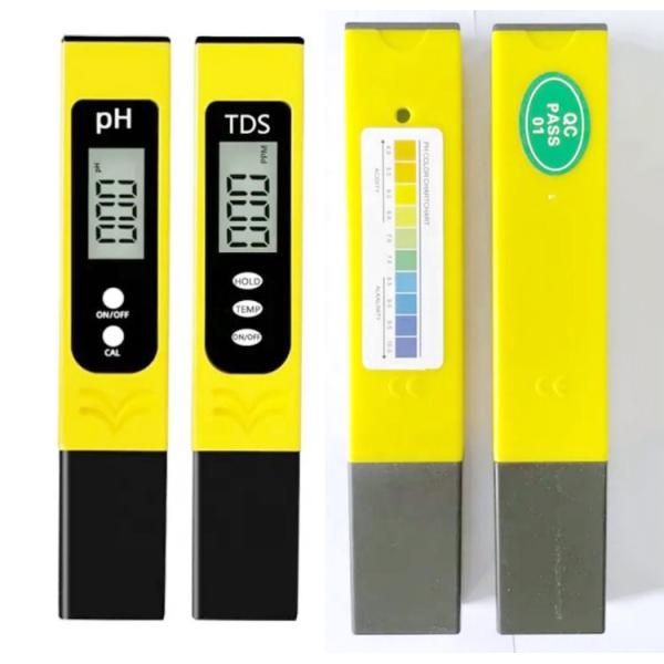 155mm Portable TDS PH Combo Tester for Water Treatment Industry Standards and Efficiency