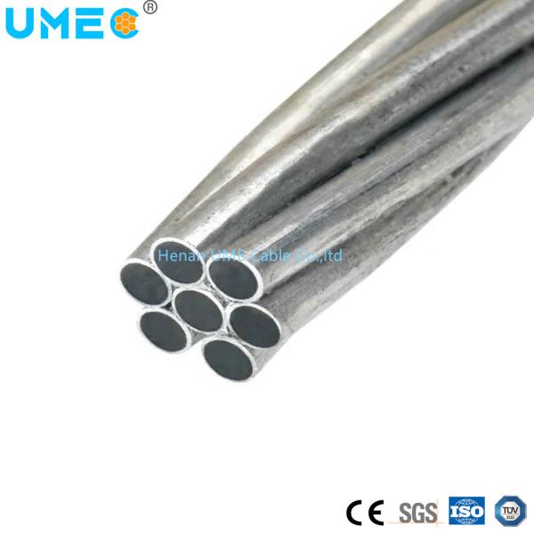 3.5mm Acs Arame de aço revestido de alumínio para ferrovias eletrificadas Material de bainha Nenhum