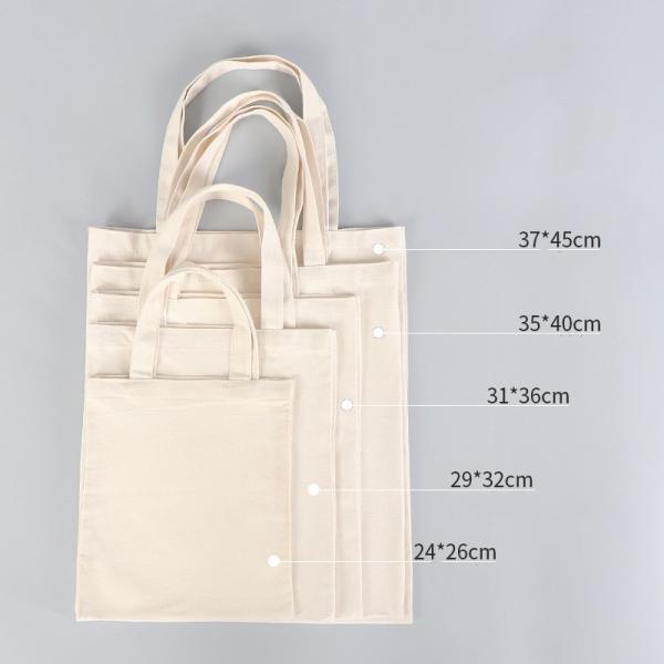 Customized Cheap  Polyester Canvas Gift Bag Promotion Handbag