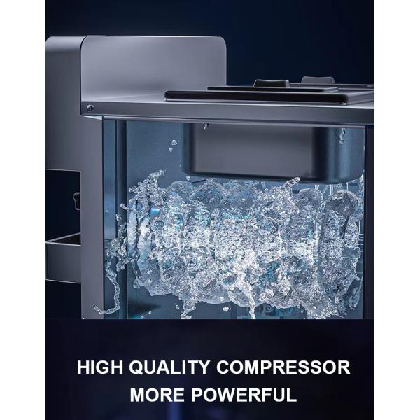 Ice Cream Makers with No Internal Cleaning and Compressors in 545*735*1400mm Size