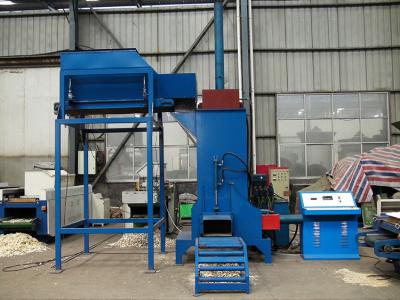 madeira de 4500kg 17.5kw 25kg/Bale que barbeia a prensa para a linha de rapagem de madeira do prouction