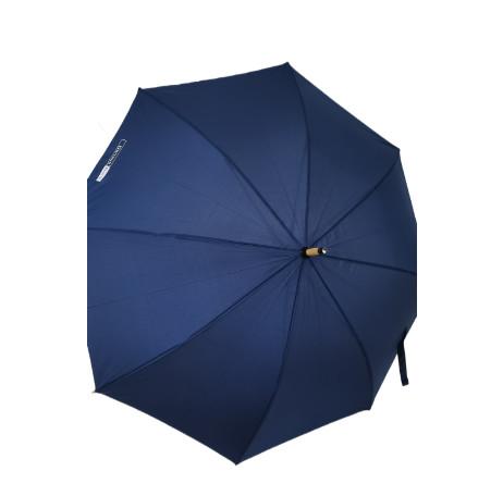 Proteção Ambiental Super Leve Guarda-chuva de Madeira Fibra de vidro costelas Auto-abrir 23 polegadas 8 painéis