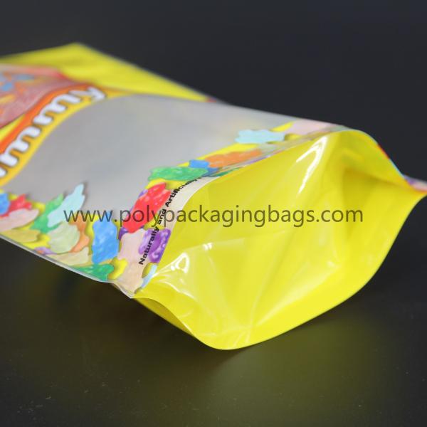 Gravure Printing LDPE Plastic Standing Ziplock Bag