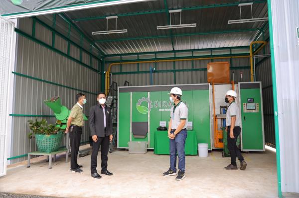 SUS304 ambiental 24 da cozinha horas de alimento automático Wasate Decomposer 2000kg de Composter