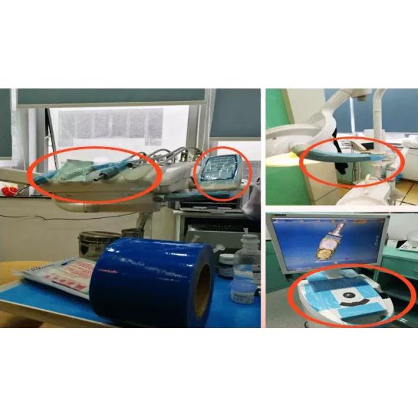 Материал LDPE защиты поверхности анти- бактериального голубого заграждающего слоя медицинский