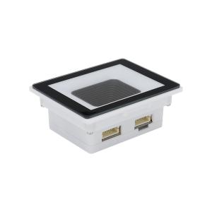 Lector de control de acceso con código de barras blanco, lector de control de