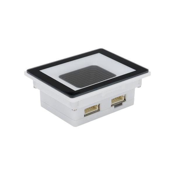 White Barcode Access Control Reader Customized QR Code Access Control Reader For Integrated Embedding
