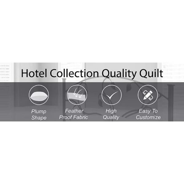 Breathable Hotel Bed Quilt Hotel Collection Queen Comforters For Adults