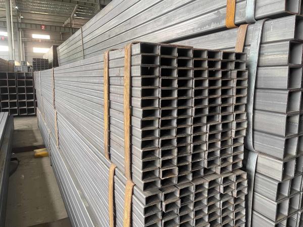 Black Iron Mild Steel Square Tube ASTM A335 P23 3-20mm Wall Thicness