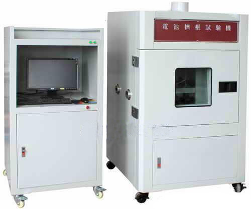 Vertical Extrusion Battery Crush Nail Penetration Testing Equipment 1~20KN