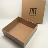 Coffret cadeau rigide en papier kraft spécial pour bijoux, vêtements et chaussures