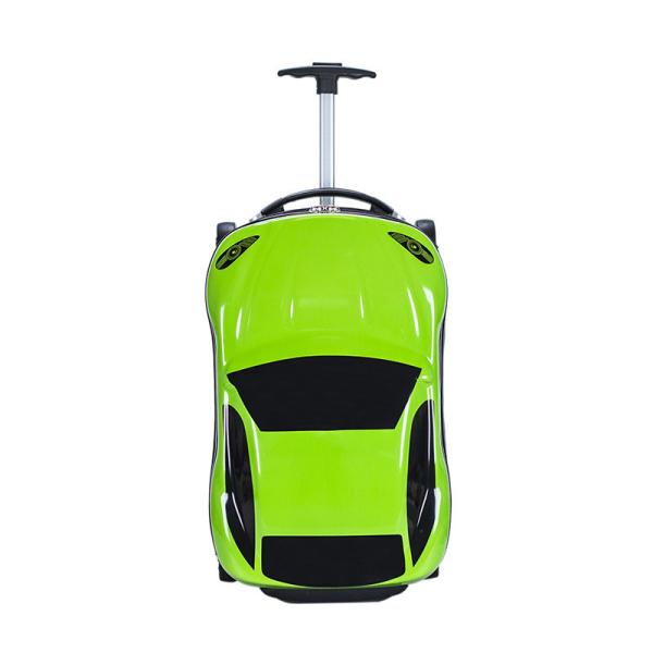 Multicolor crianças bagagem de viagem em rodas resistente a choques leve