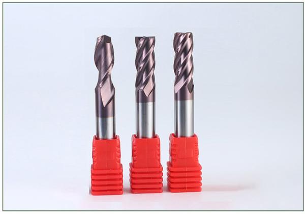 Carbide Milling Round Ball Nose Milling Cutter 4 Flute / CNC Machine Tool HRC55