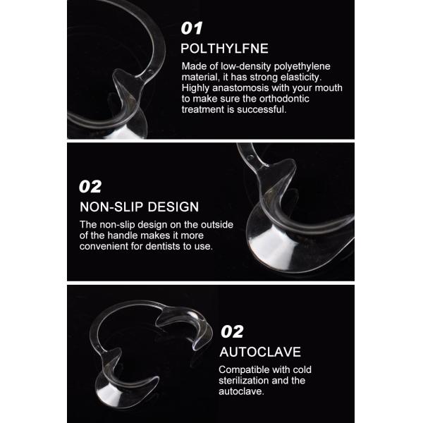 Ортодонтический пластиковый c формирует устранимый консервооткрыватель рта ранораширителя щеки